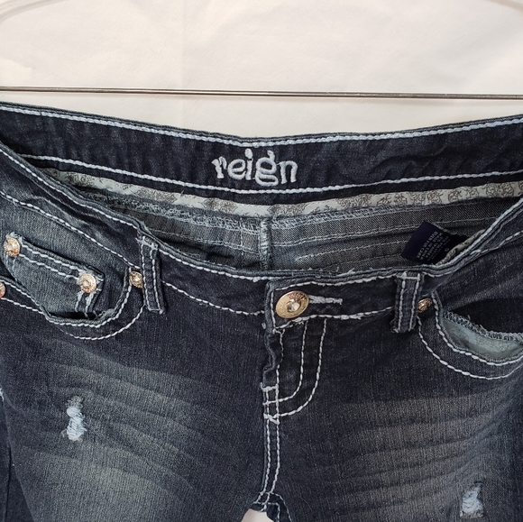 Reign Capris Dark Blue - Picture 3 of 4